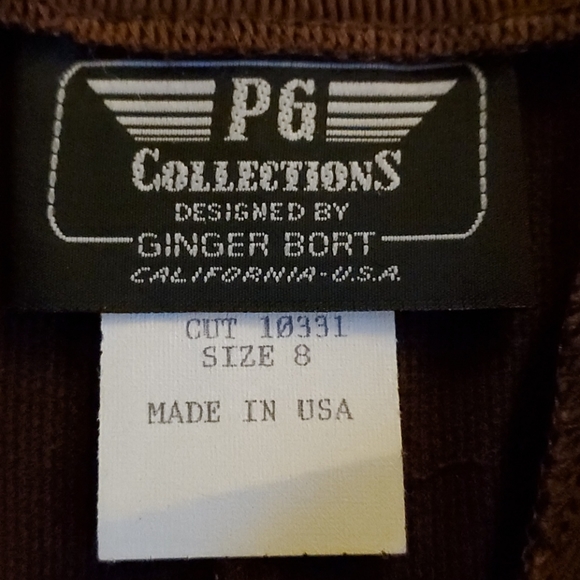 VINTAGE PG COLLECTIONS WOMEN'S OVERALL SIZE 8 - Picture 11 of 13